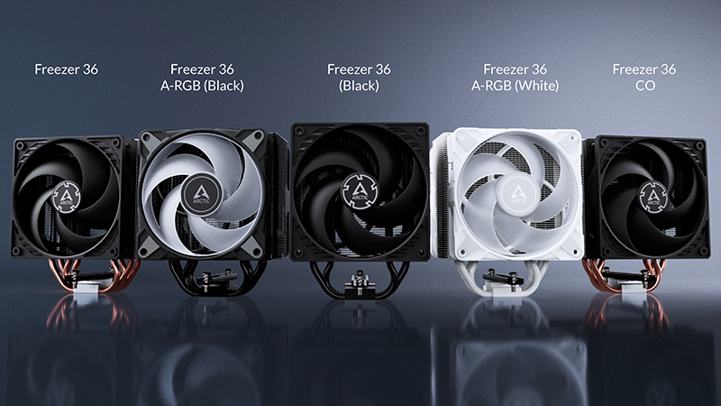 ARCTIC COOLING Freezer 36 A-RGB White CPU Cooler